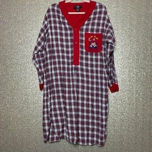 Vintage 1995 M/L Sylvester Tweety Bird Plaid Gown